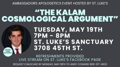 Ambassadors Apologetics Event