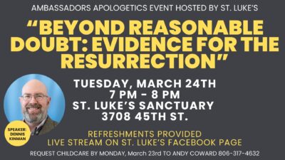Ambassadors Apologetics Event
