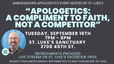 Ambassadors Apologetics Event