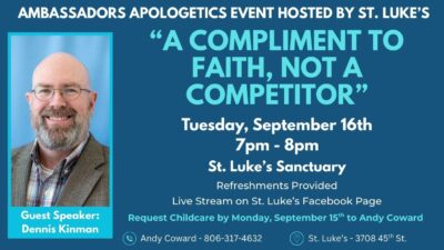 Ambassadors Apologetics Event