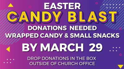 Candy Donations for Candy Blast SW only