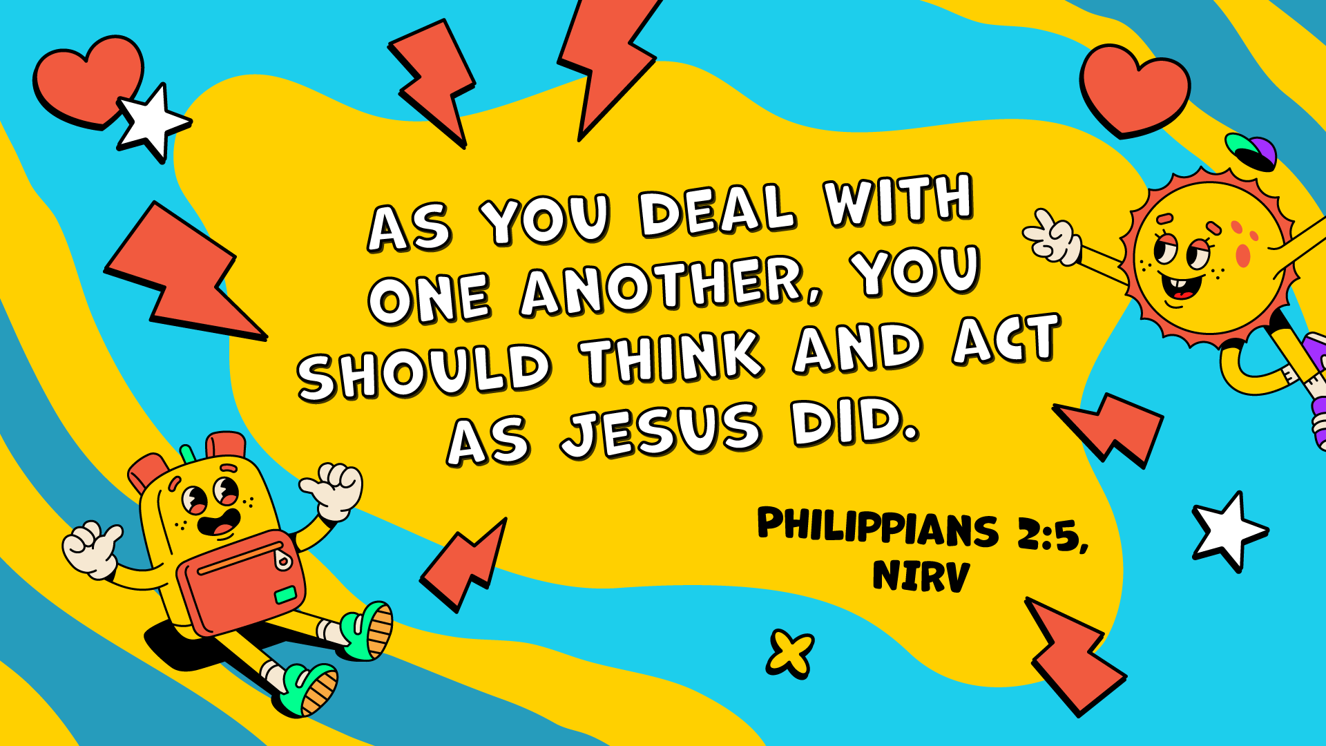 Kids monthly Scripture both tv’s