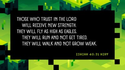 Kids monthly Scripture both tv’s