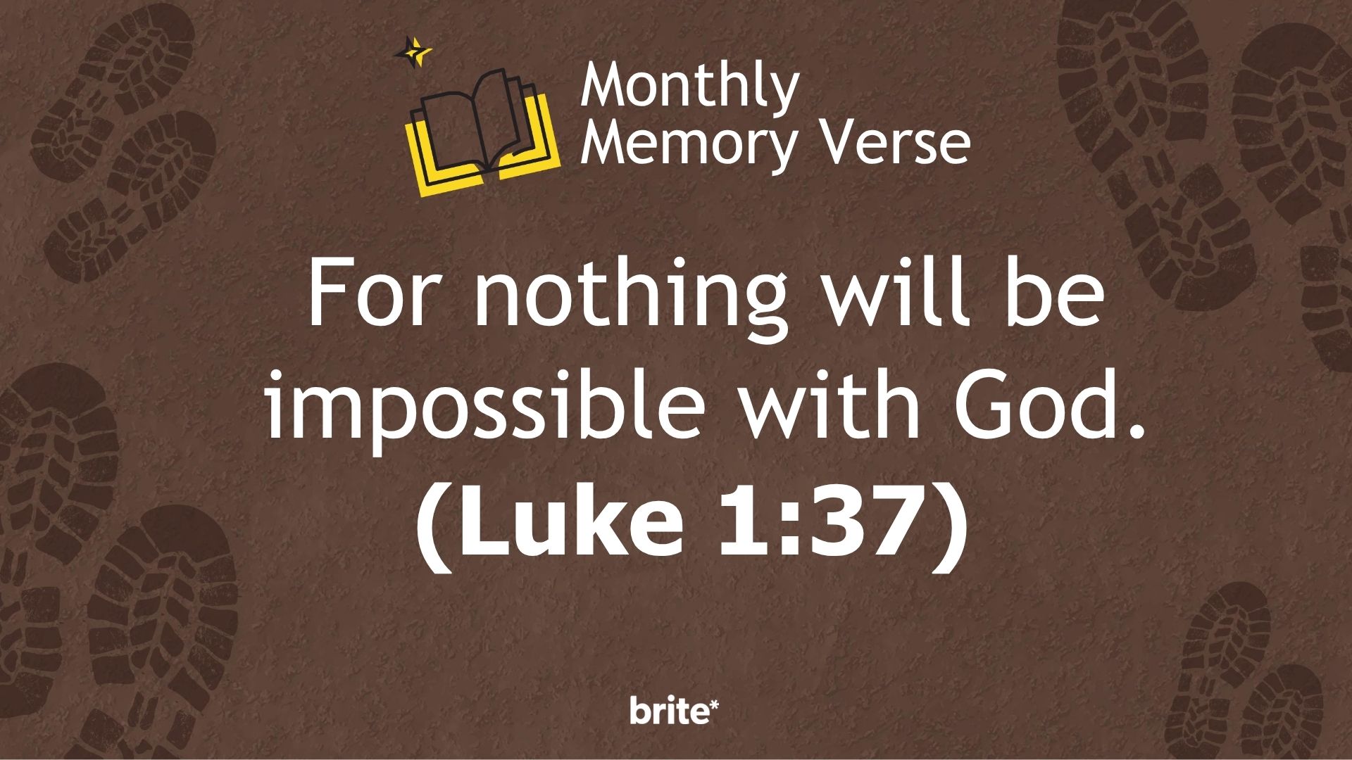 Kids monthly Scripture both tv’s