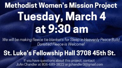 Methodist Women’s Mission Project