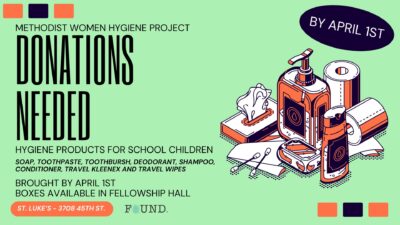 Methodist Women Hygiene Project