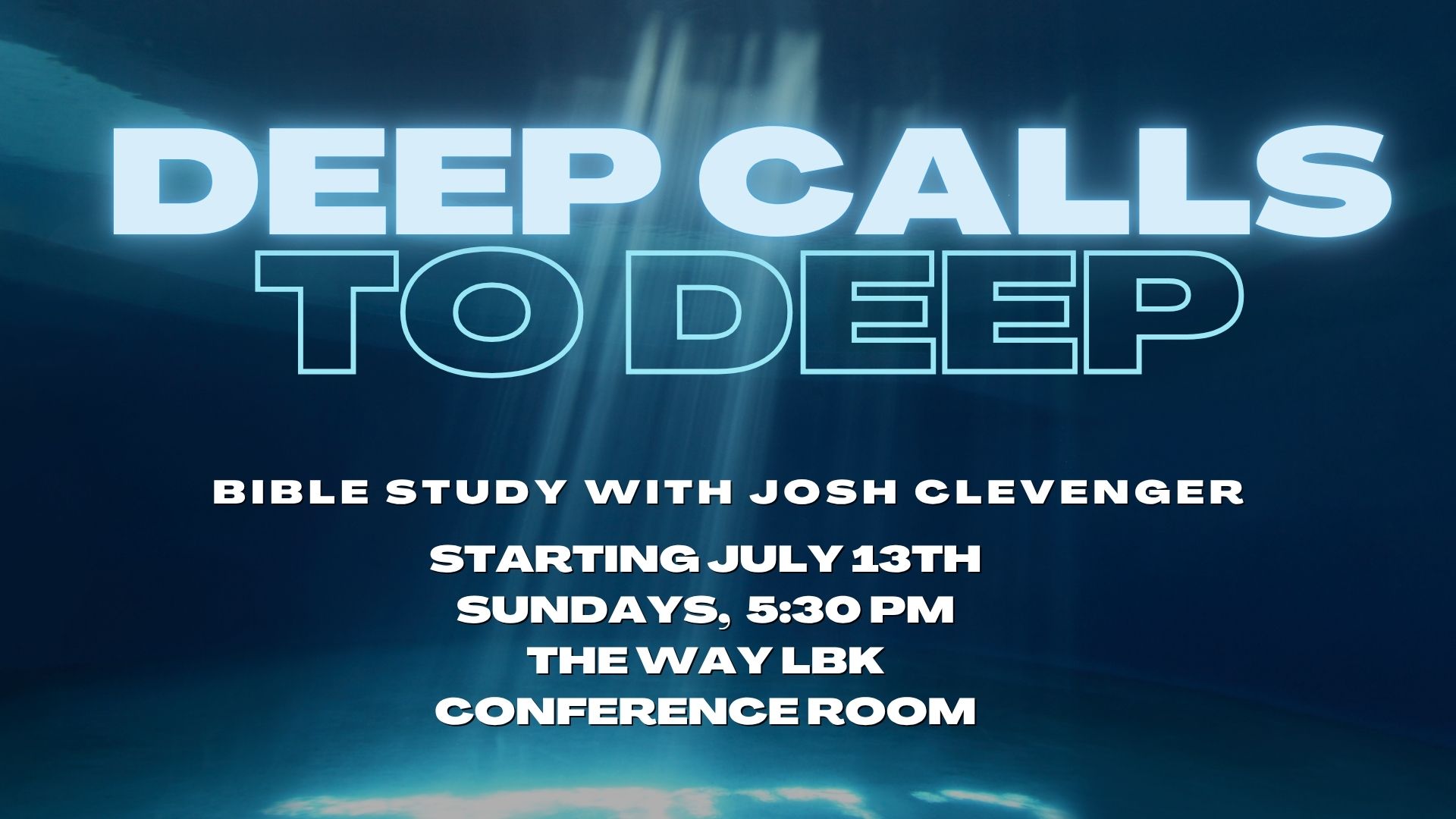 Deep Calls To Deep