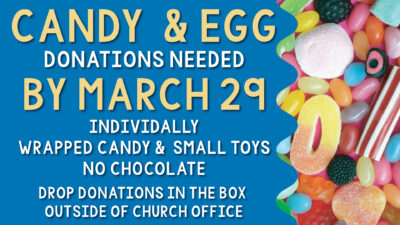 Candy Donation Slide