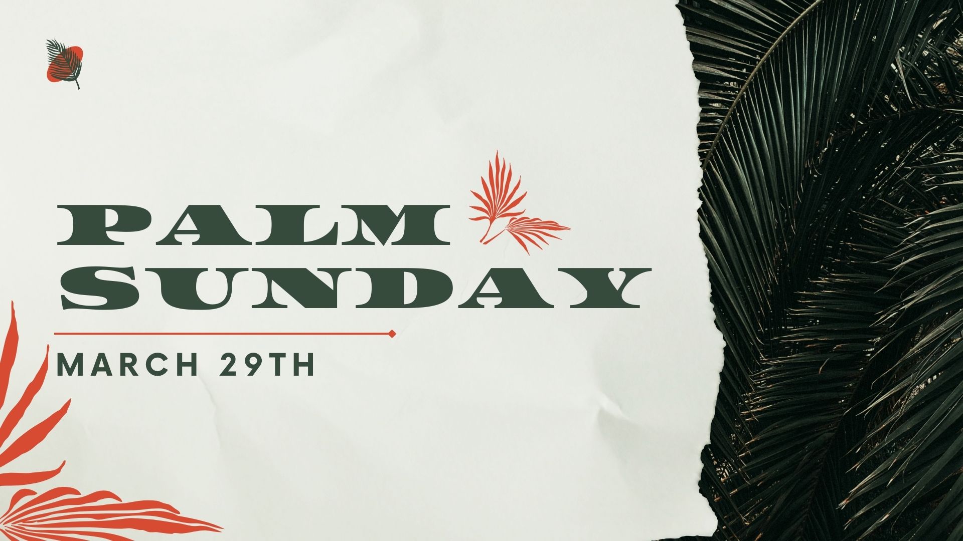Palm Sunday