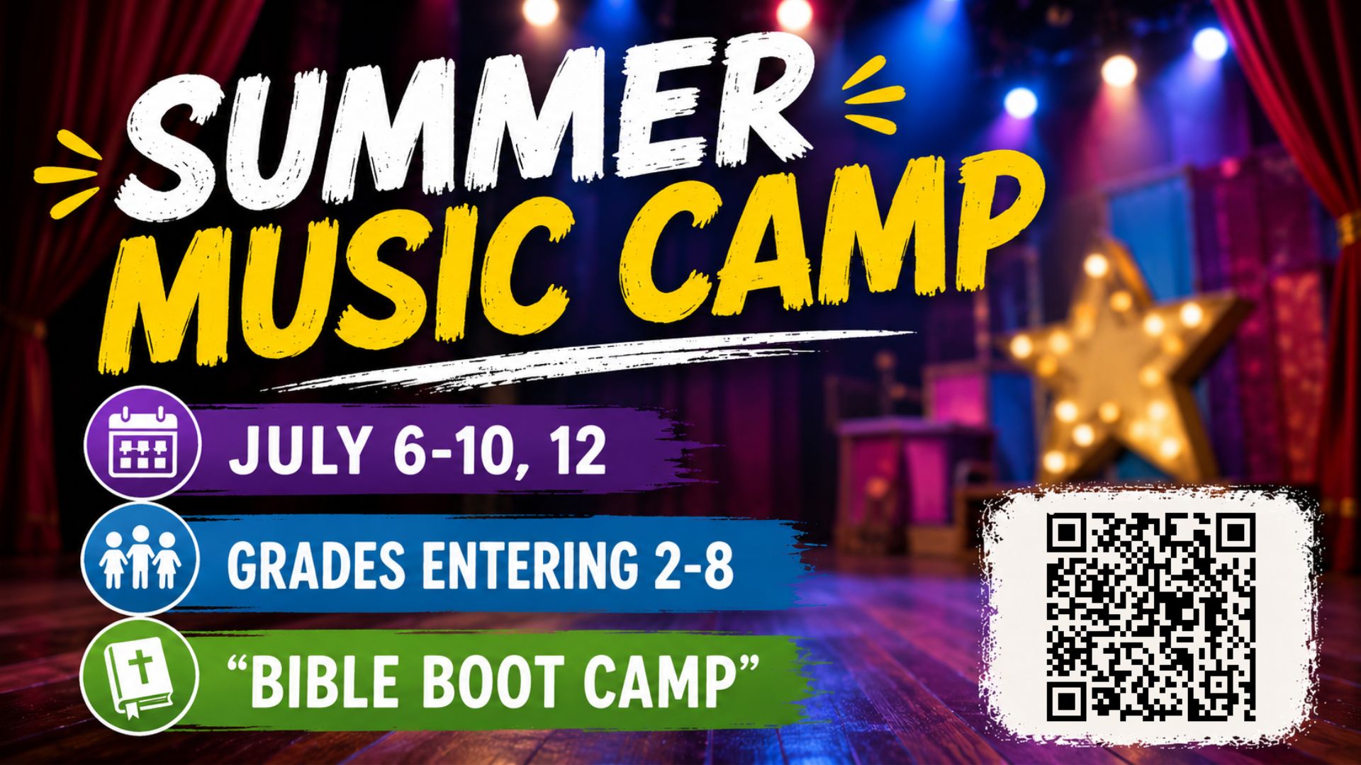 Music camp 2026
