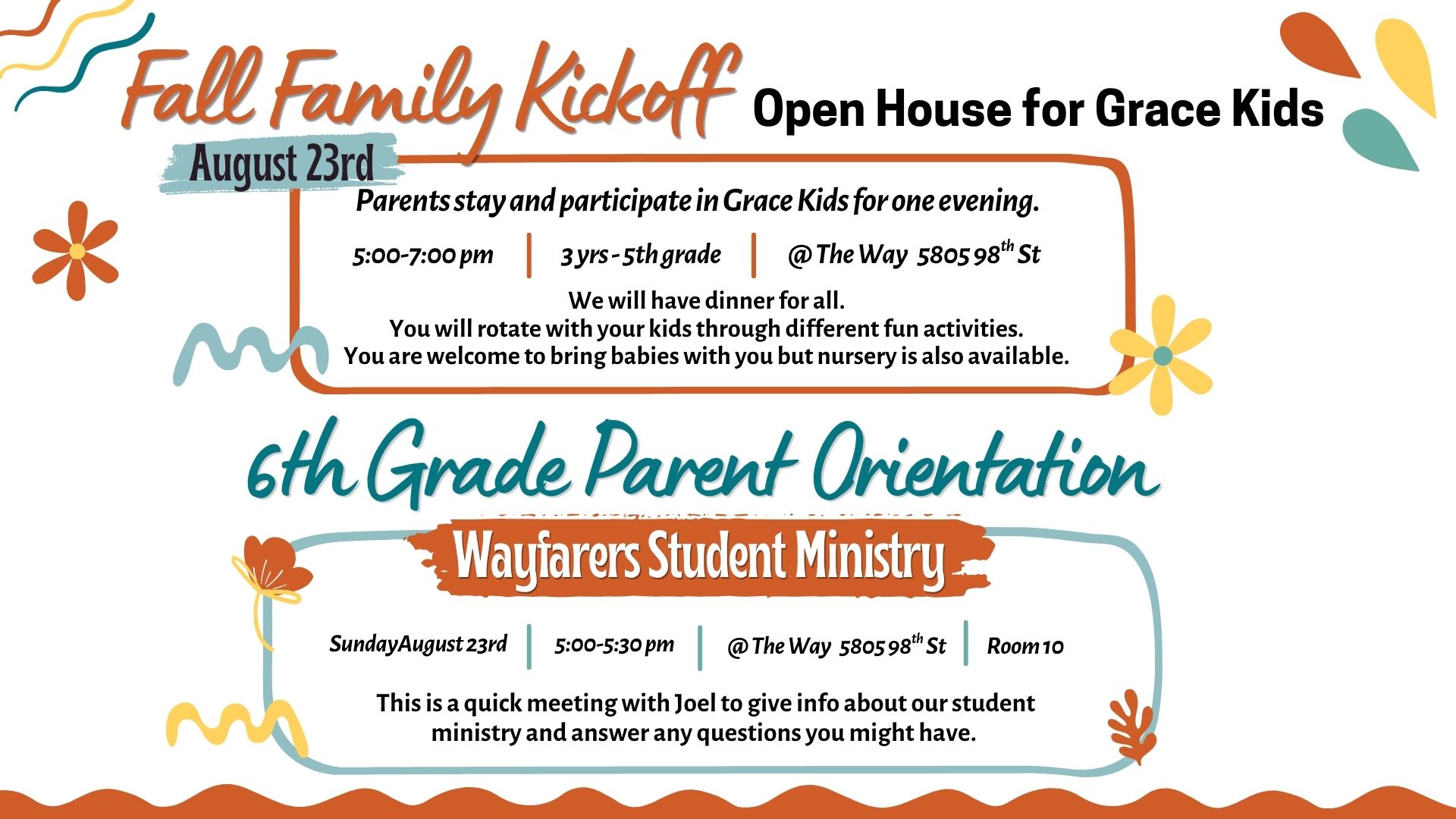 Family Fall Kickoff