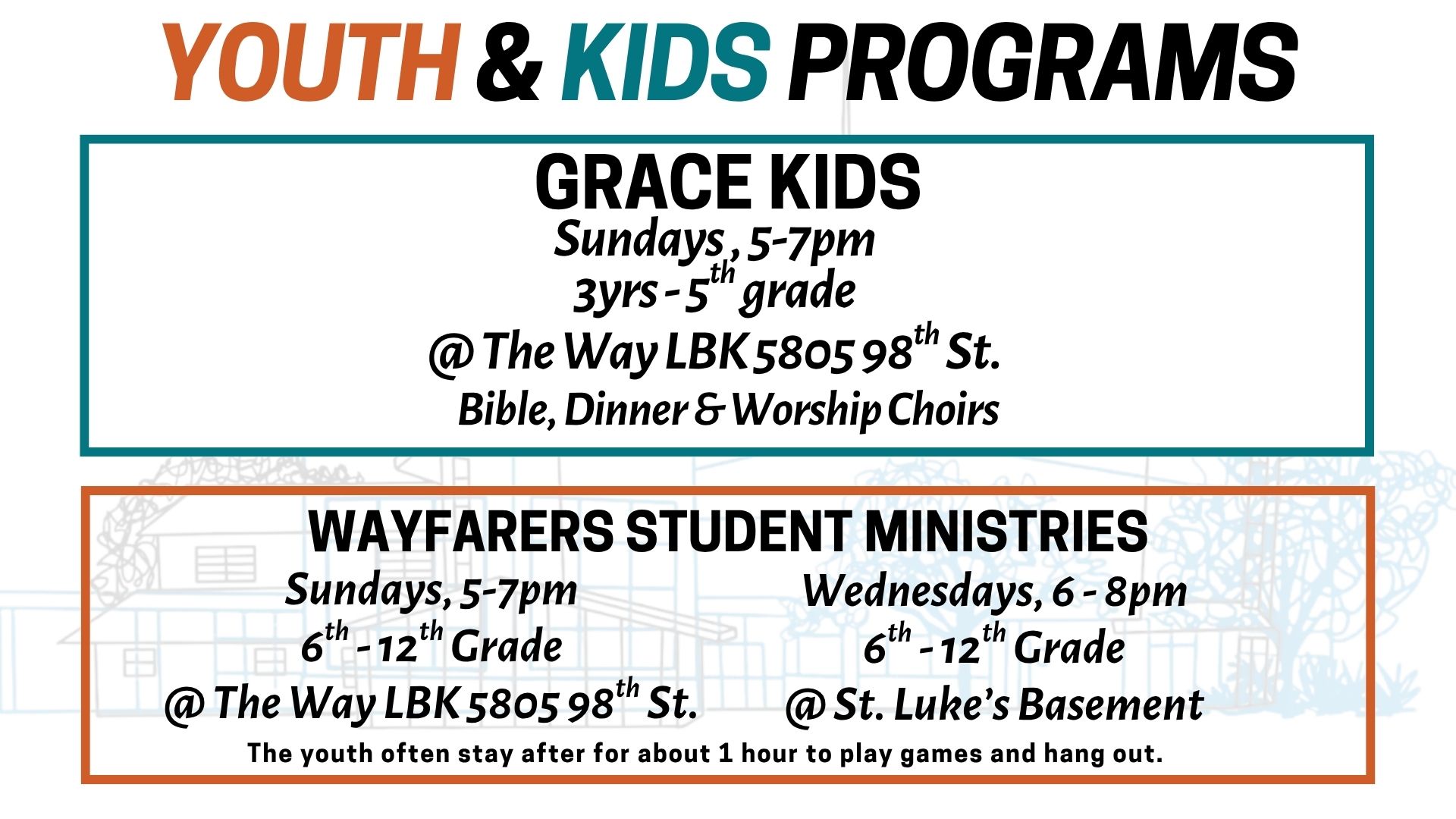 Youth & Kids Programs