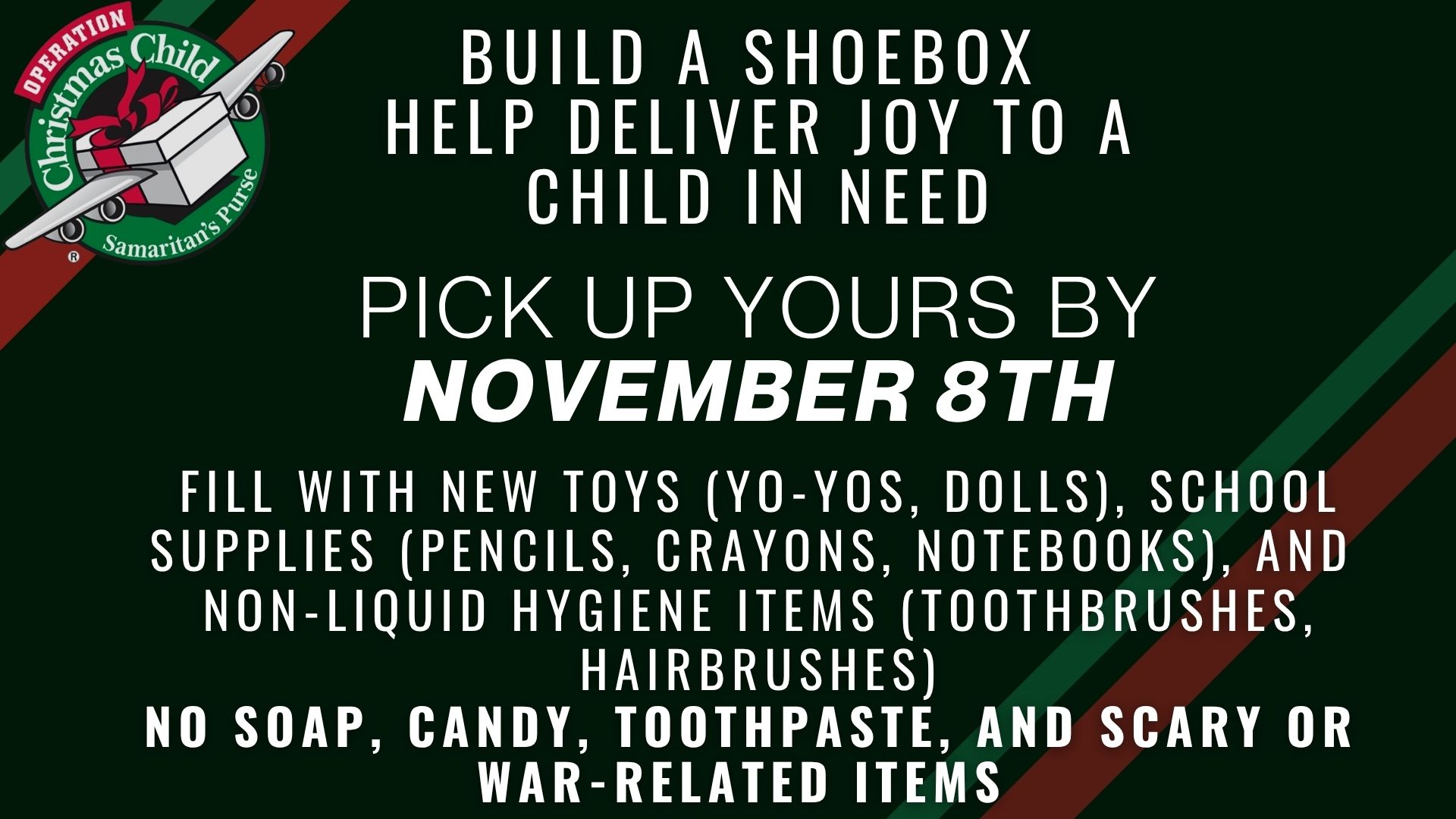 Operation Christmas Child TW