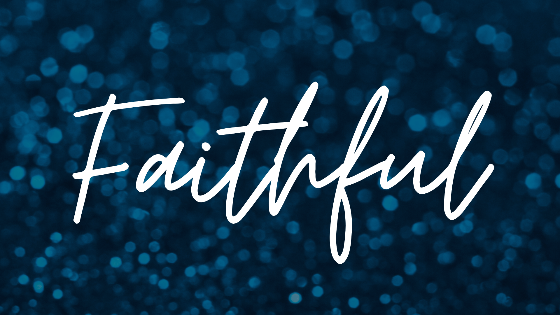 Faithful: Coming Face to Face with Faith