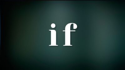 If