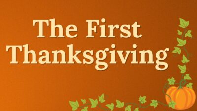 The First Thanksgiving