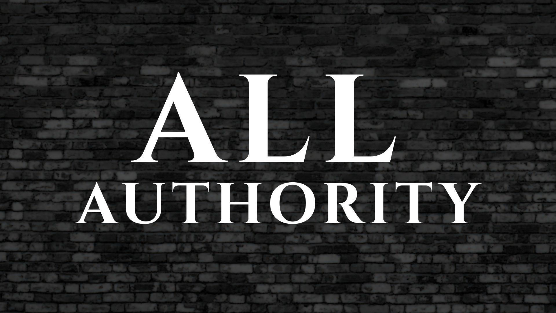 All Authority